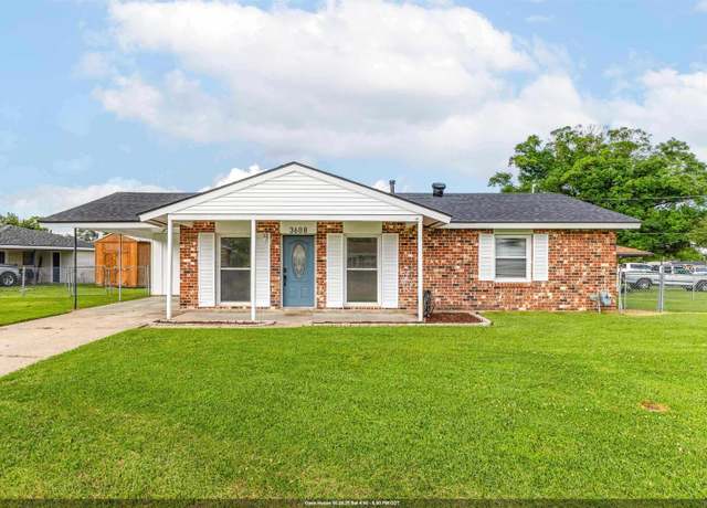 Property at 3608 Euclid St, Houma, LA 70364, 3 beds, 2 baths