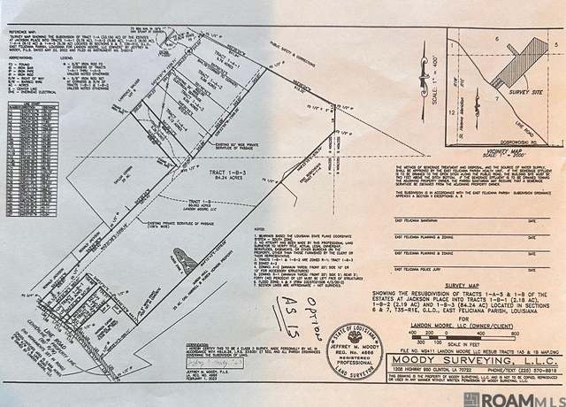 Property at 1-B-3 Line Rd, Ethel, LA 70730