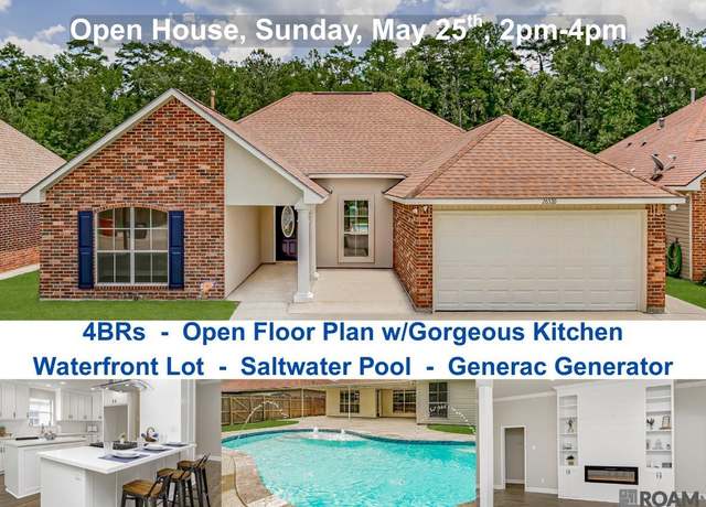 Property at 26320 Holly Ridge Dr, Denham Springs, LA 70726, 4 beds, 2 baths