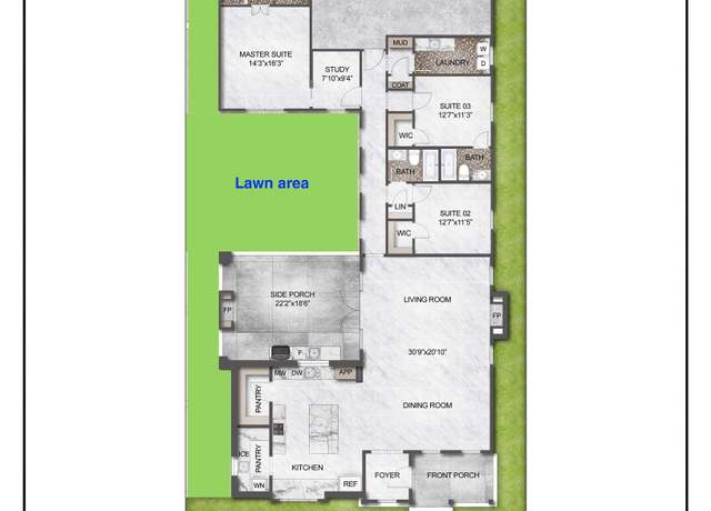 Property at 2607 Sugar Kettle Ln, Baton Rouge, LA 70810, 3 beds, 3.5 baths
