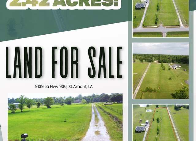 Property at 9139 La Hwy 936, St Amant, LA 70774