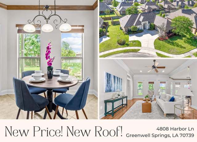 Property at 4808 Harbor Ln, Greenwell Springs, LA 70739, 4 beds, 3 baths