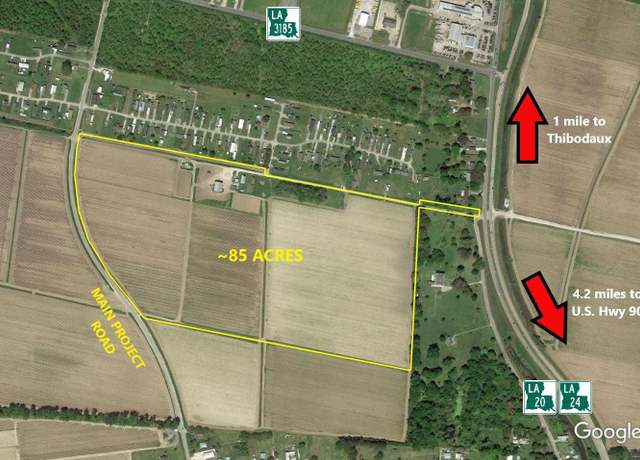 Property at TBD Main Project Rd, Schriever, LA 70395
