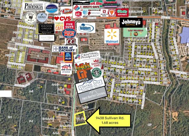 Property at 9438 Sullivan Rd, Central, LA 70818