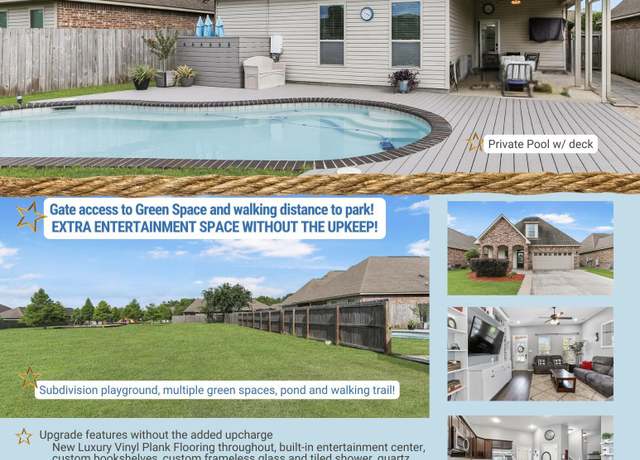Property at 37265 Brigantines Ave, Prairieville, LA 70769, 4 beds, 3 baths