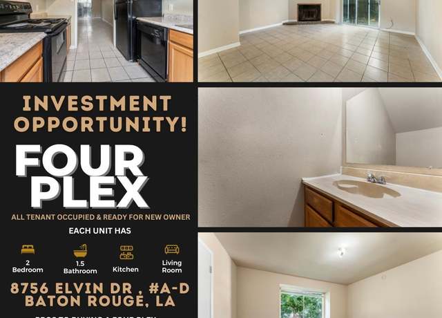 Property at 8756 Elvin Dr Unit A-D, Baton Rouge, LA 70810