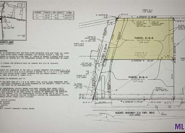 Property at TBA Old Scenic Hwy, Zachary, LA 70791