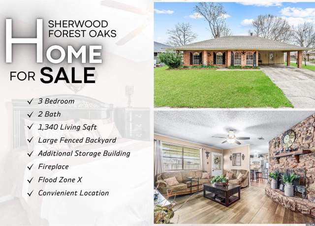 Property at 2148 Oak Knoll Dr, Baton Rouge, LA 70815, 3 beds, 2 baths