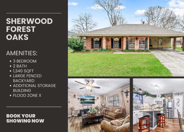 Property at 2148 Oak Knoll Dr, Baton Rouge, LA 70815, 3 beds, 2 baths
