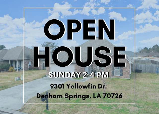 Property at 9301 Yellowfin Dr, Denham Springs, LA 70726, 3 beds, 2 baths