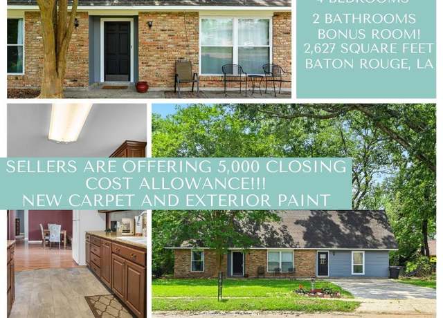 Property at 9492 Wesson St, Baton Rouge, LA 70809, 4 beds, 2 baths