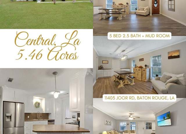 Property at 11403 Joor Rd, Baton Rouge, LA 70818, 5 beds, 2.5 baths