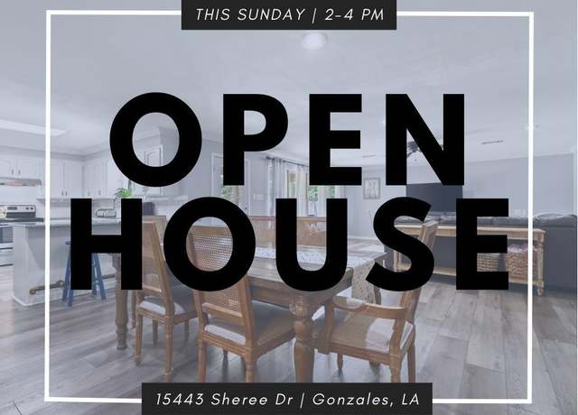 Property at 15443 Sheree Dr, Gonzales, LA 70737, 3 beds, 2 baths