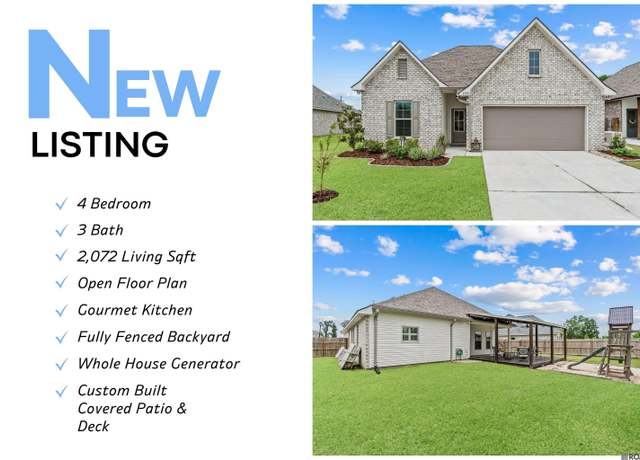 Property at 17097 Shearwater Trce, Prairieville, LA 70769, 4 beds, 3 baths