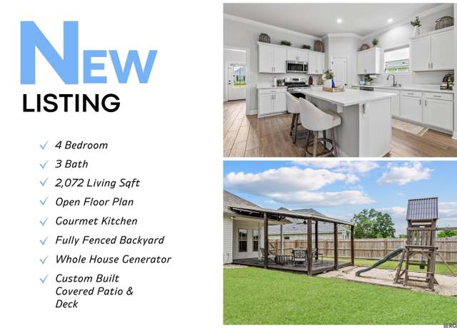 Property at 17097 Shearwater Trce, Prairieville, LA 70769, 4 beds, 3 baths