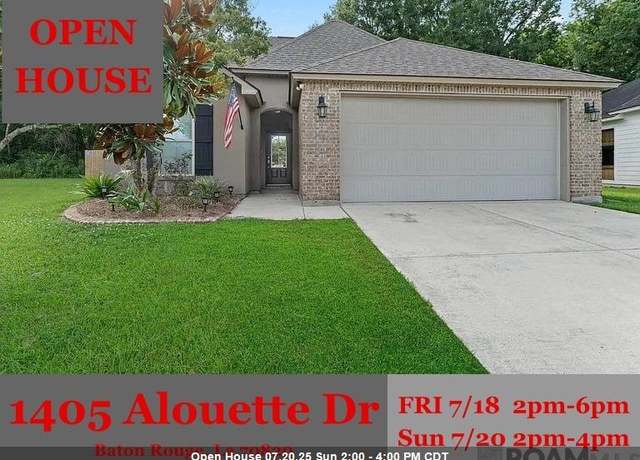Property at 1405 Alouette Dr, Baton Rouge, LA 70820, 3 beds, 2 baths