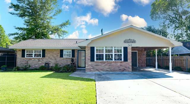 Photo of 243 El Paso Dr, Houma, LA 70360