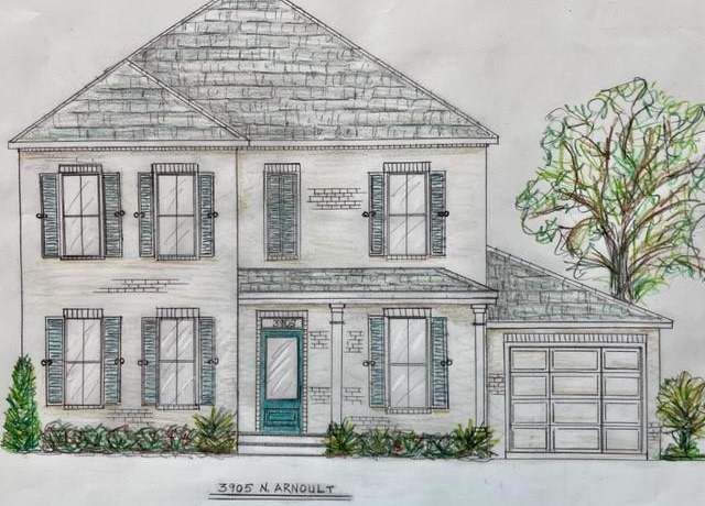 Property at 3905 North Arnoult Rd, Metairie, LA 70002, 5 beds, 3.5 baths