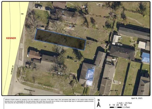Property at 724 Filmore St, Kenner, LA 70062