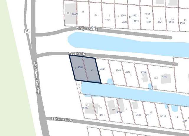 Property at 555967 Touche Rd, New Orleans, LA 70129
