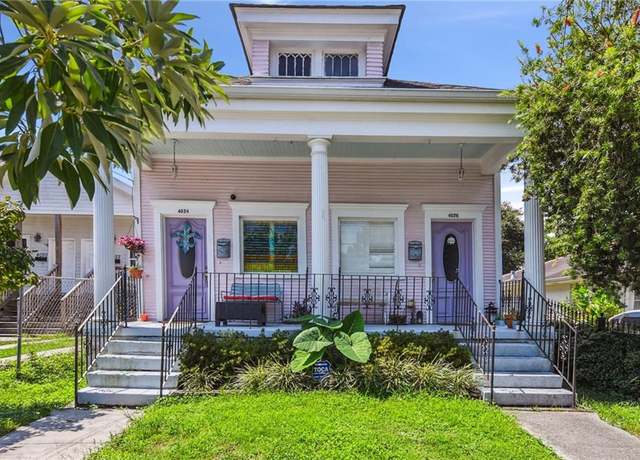 Property at 4024 26 Baudin St, New Orleans, LA 70119, 4 beds, 2 baths