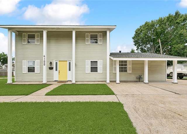 Property at 4100 13th St, Marrero, LA 70072, 5 beds, 2.5 baths