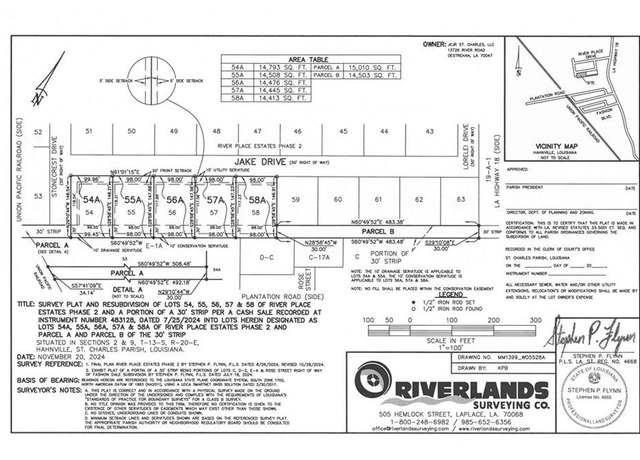 Property at 55 Jake Dr, Hahnville, LA 70057