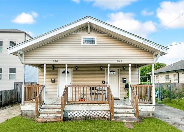 Property at 531-33 S Murat St, New Orleans, LA 70119, 4 beds, 2 baths
