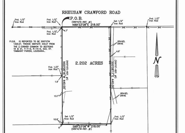 Property at 36312 Rheusaw Crawford Rd, Pearl River, LA 70452