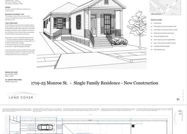Property at 1719 Monroe St, New Orleans, LA 70118
