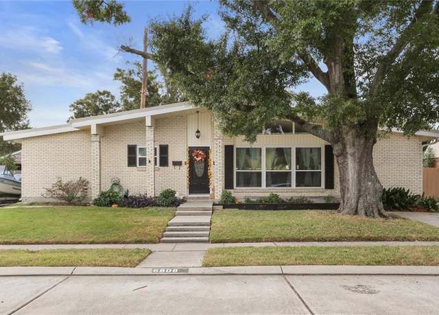 Property at 6808 Wilty St, Metairie, LA 70003, 3 beds, 2 baths
