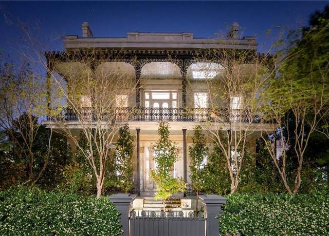 Property at 2523 Prytania St, New Orleans, LA 70130, 6 beds, 6.5 baths