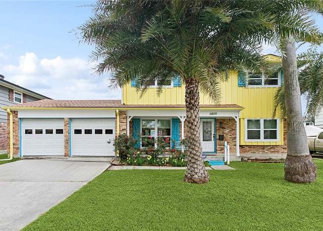 Property at 6809 Wilty St, Metairie, LA 70003, 4 beds, 2.5 baths