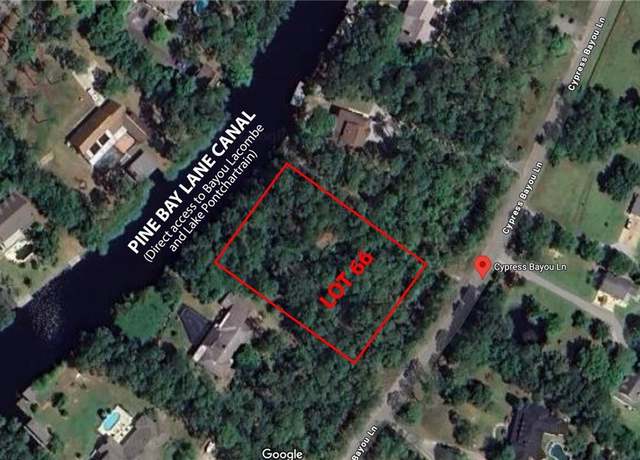 Property at Lot 66 Cypress Bayou Ln, Lacombe, LA 70445
