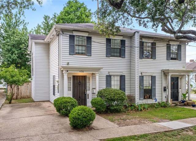 Property at 4738 Banks St, New Orleans, LA 70119, 2 beds, 2.5 baths