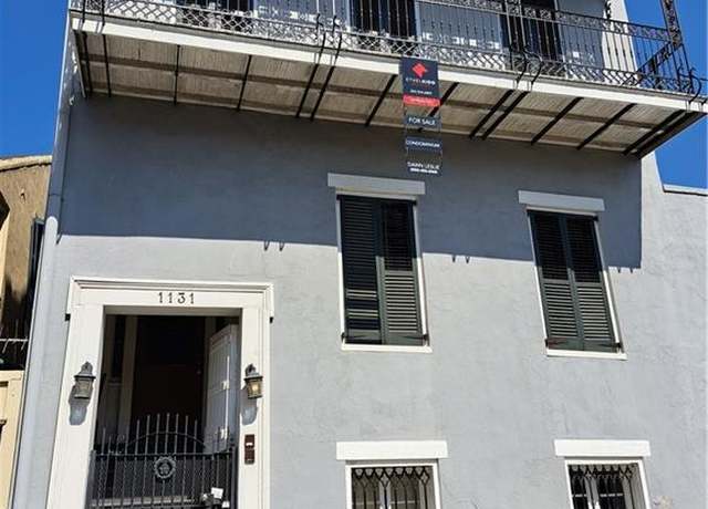 Property at 1131 Burgundy St Unit B, New Orleans, LA 70116, 1 bed, 1 bath
