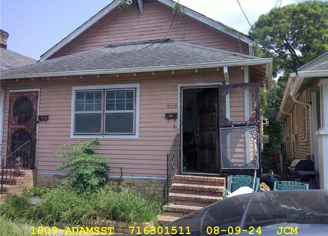 Property at 1809 Adams St, New Orleans, LA 70118, 2 beds, 1 bath