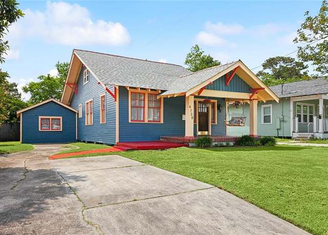 Property at 4738 Arts St, New Orleans, LA 70122, 4 beds, 3 baths