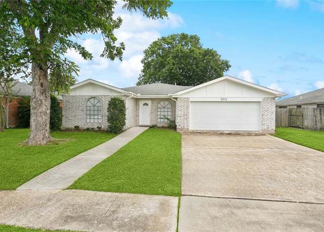 Property at 3312 Galan Dr, Kenner, LA 70065, 4 beds, 3 baths