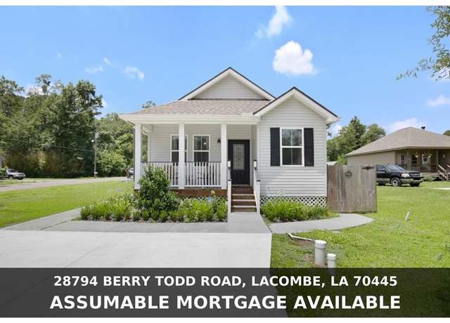 Property at 28794 Berry Todd Rd, Lacombe, LA 70445, 3 beds, 2 baths