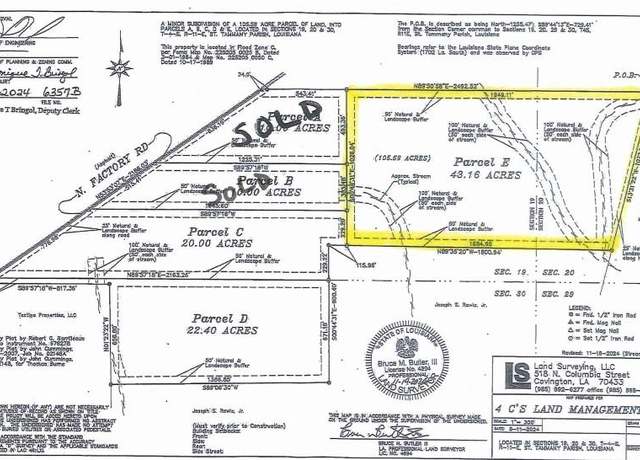 Property at Parcel  E Hwy 437, Covington, LA 70435