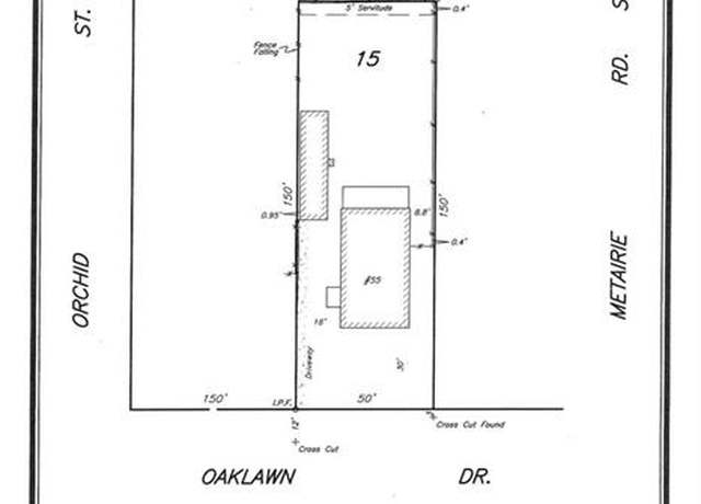 Property at 55 Oaklawn Dr, Metairie, LA 70005