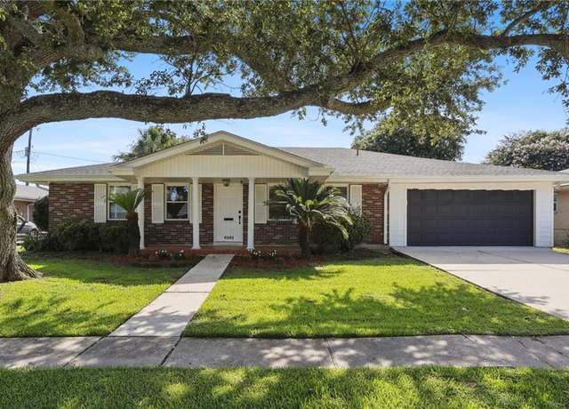 Property at 4101 James Dr, Metairie, LA 70003, 4 beds, 3 baths