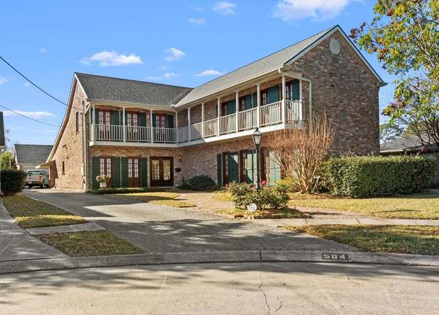 Property at 504 Georgia Ct, Metairie, LA 70005, 4 beds, 2.5 baths
