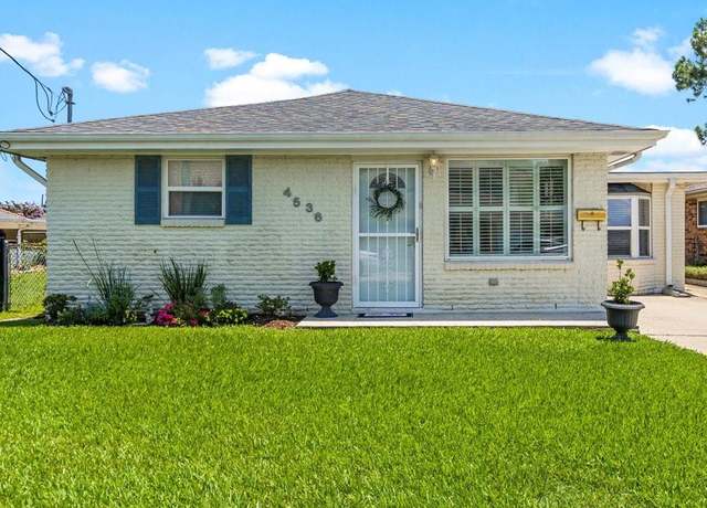 Property at 4536 Jasper St, Metairie, LA 70006, 3 beds, 3 baths