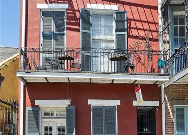 Property at 421 Burgundy St #1, New Orleans, LA 70112, 1 bed, 1 bath