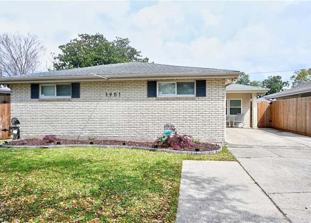 Property at 1901 N Turnbull Dr, Metairie, LA 70001, 3 beds, 2 baths