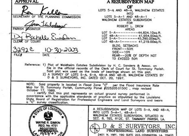 Property at 48-A1 Cleland Rd, Covington, LA 70435