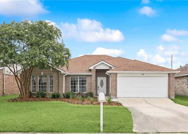 Property at 34 Lake Powell Ct, Harvey, LA 70058, 4 beds, 2 baths