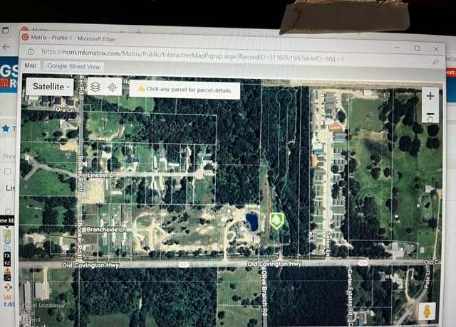 Property at 00000 Old Covington Hwy, Hammond, LA 70451